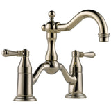 Brizo - Tresa Two-Handle Widespread Bridge Lavatory Faucet 1.2 GPM - Polished Nickel