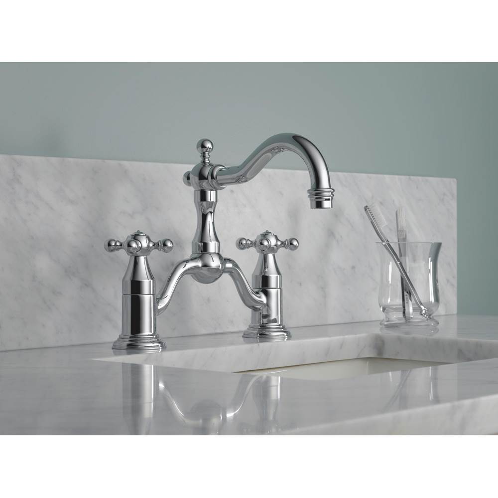 Tresa Two-Handle Widespread Bridge Lavatory Faucet