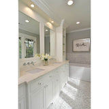 Tresa Two-Handle Wall Mount Lavatory Faucet with Lever Handles 1.5 GPM