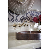 Charlotte Two-Handle Wall Mount Lavatory Faucet - Less Handles 1.5 GPM