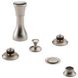 Brizo - Rook Bidet Faucet - Less Handles - Luxe Nickel