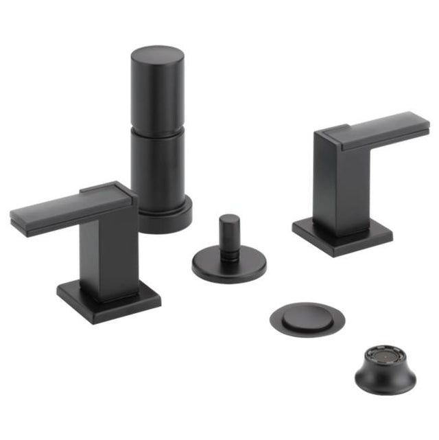 Brizo - Siderna Bidet Faucet - Less Handles - Matte Black