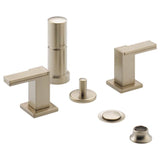 Brizo - Siderna Bidet Faucet - Less Handles - Brushed Nickel