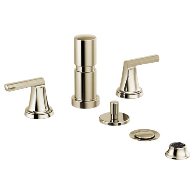Brizo - LevoirE Bidet Faucet - Less Handles - Polished Nickel