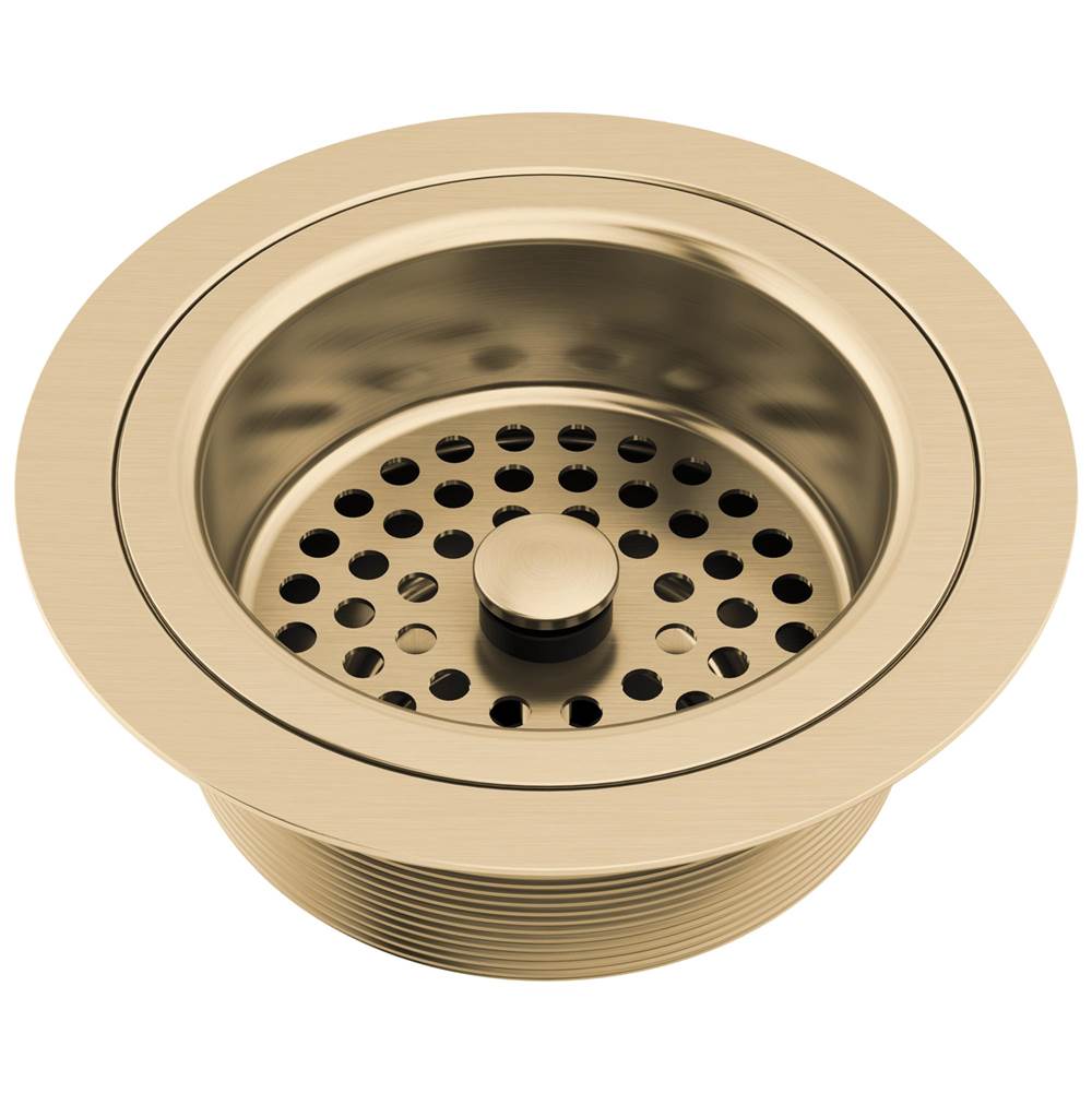 Brizo - Other Kitchen Sink Flange with Strainer - Luxe Gold