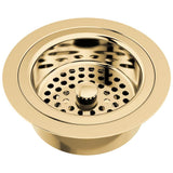 Brizo - Other Kitchen Sink Flange with Strainer - Polished Gold