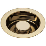 Brizo - Rook Kitchen Disposal and Flange Stopper - Polished Gold