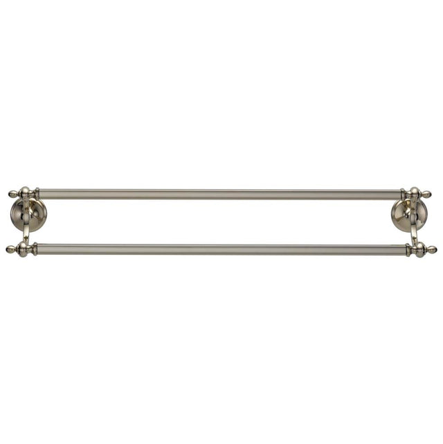 Brizo - Charlotte 24'' Double Towel Bar - Polished Nickel