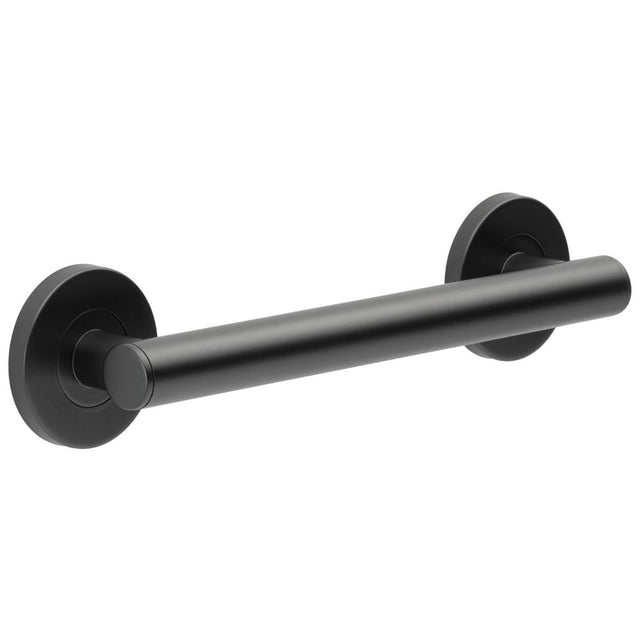 Brizo - Other 12'' Linear Round Grab Bar - Matte Black