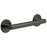 Brizo - Other 12'' Linear Round Grab Bar - Brilliance Black Onyx