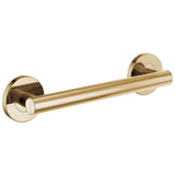 Brizo - Other 12'' Linear Round Grab Bar - Polished Gold