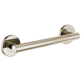 Brizo - Other 12'' Linear Round Grab Bar - Polished Nickel