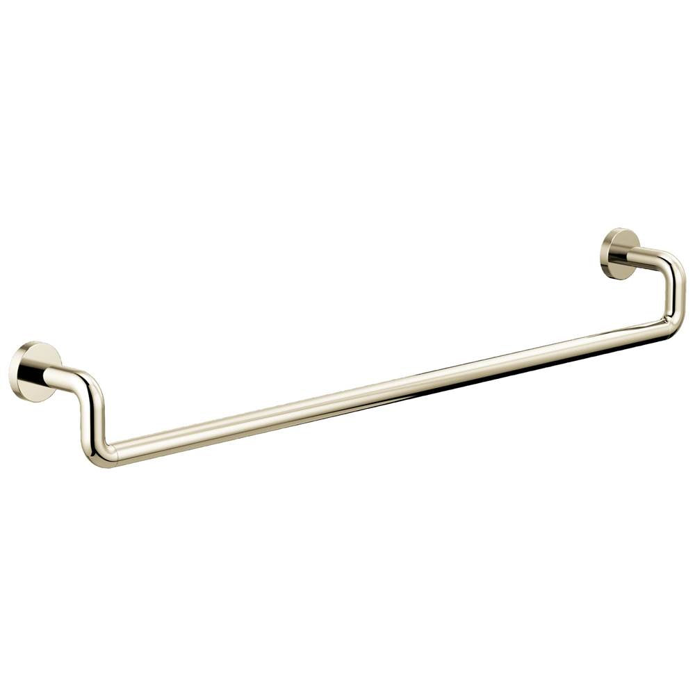 Brizo - Litze 30'' Towel Bar - Polished Nickel