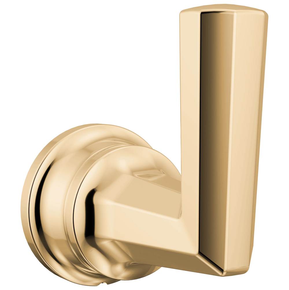 Brizo - BeauclereE Single Robe Hook - Polished Gold
