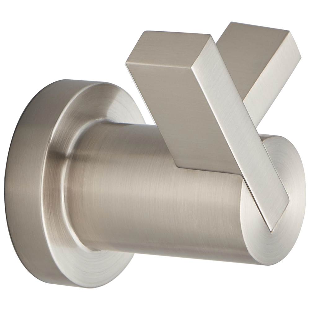 Brizo - Litze Double Robe Hook - Luxe Nickel