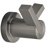 Brizo - Litze Double Robe Hook - Luxe Steel