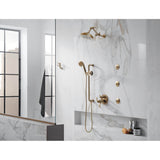 Litze Rotating Double Robe Hook With Knurling