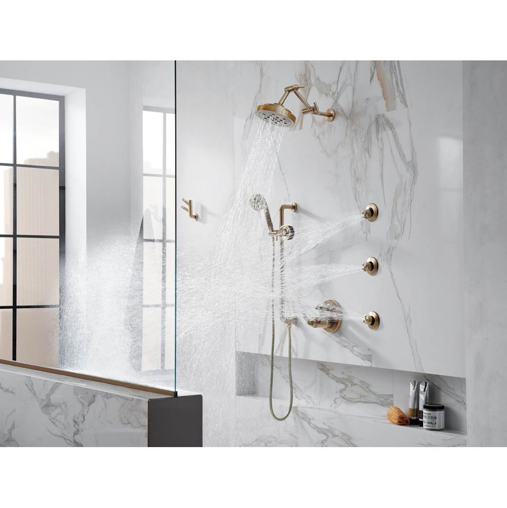 Litze Rotating Double Robe Hook With Knurling