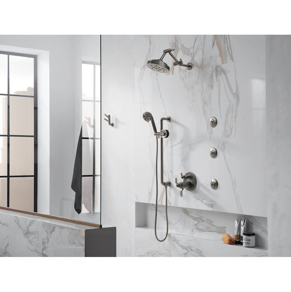 Litze Rotating Double Robe Hook With Knurling