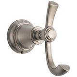 Brizo - Rook Double Robe Hook - Luxe Nickel