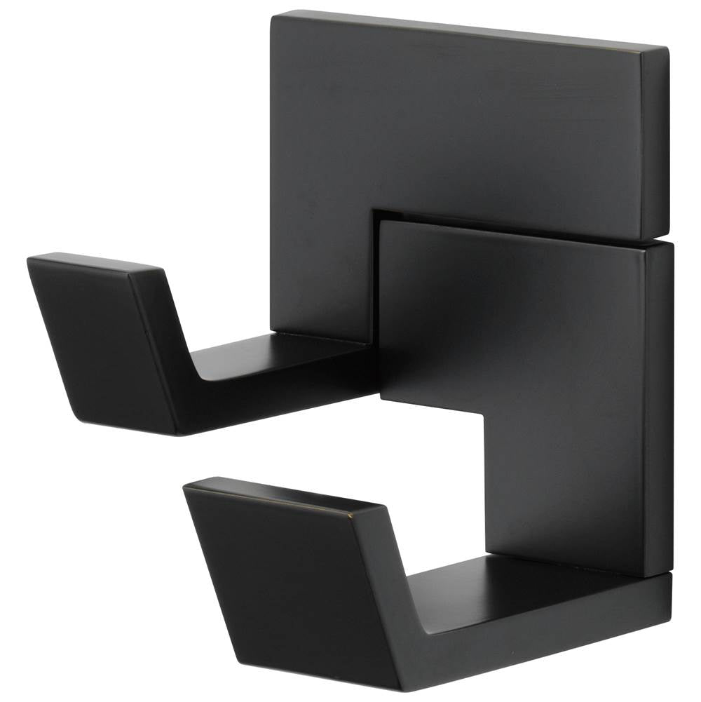 Brizo - Siderna Double Robe Hook - Matte Black