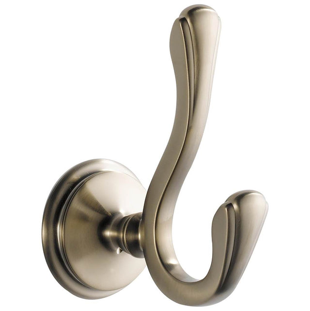 Brizo - Charlotte Double Robe Hook - Brushed Nickel