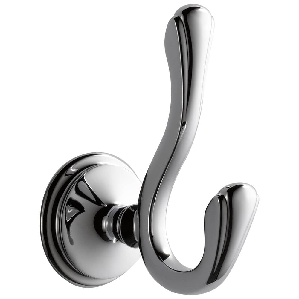 Brizo - Charlotte Double Robe Hook - Chrome