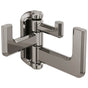 Brizo - LevoirE Hinged Robe Hook - Brilliance Black Onyx