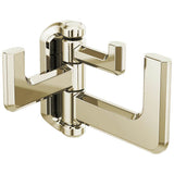 Brizo - LevoirE Hinged Robe Hook - Polished Nickel