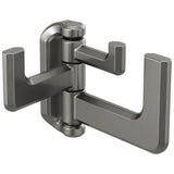 Brizo - LevoirE Hinged Robe Hook - Luxe Steel