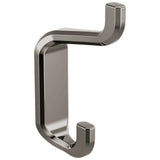 Brizo - LevoirE Double Robe Hook - Brilliance Black Onyx