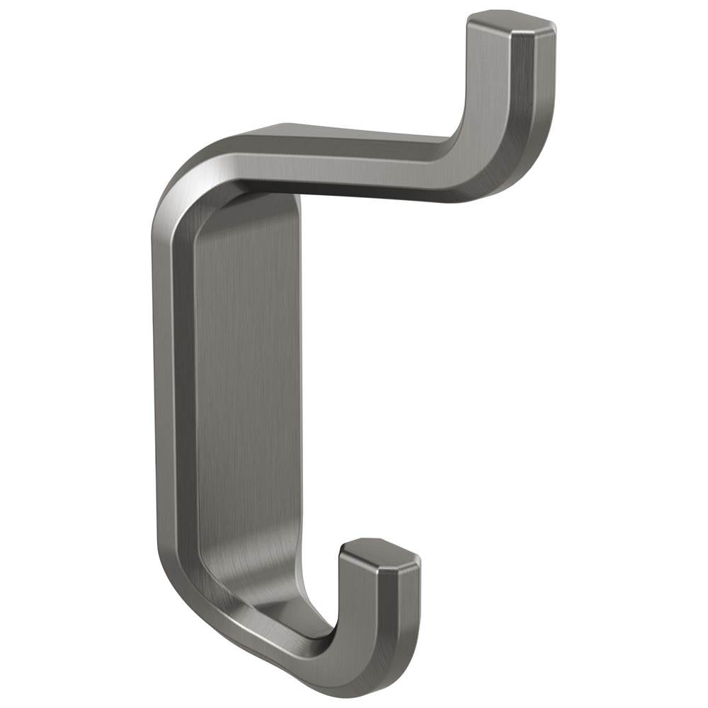 Brizo - LevoirE Double Robe Hook - Luxe Steel