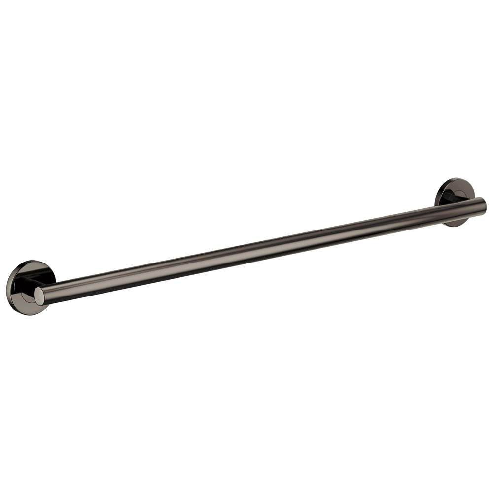 Brizo - Other 36'' Linear Round Grab Bar - Brilliance Black Onyx