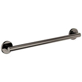 Brizo - Other 24'' Linear Round Grab Bar - Brilliance Black Onyx