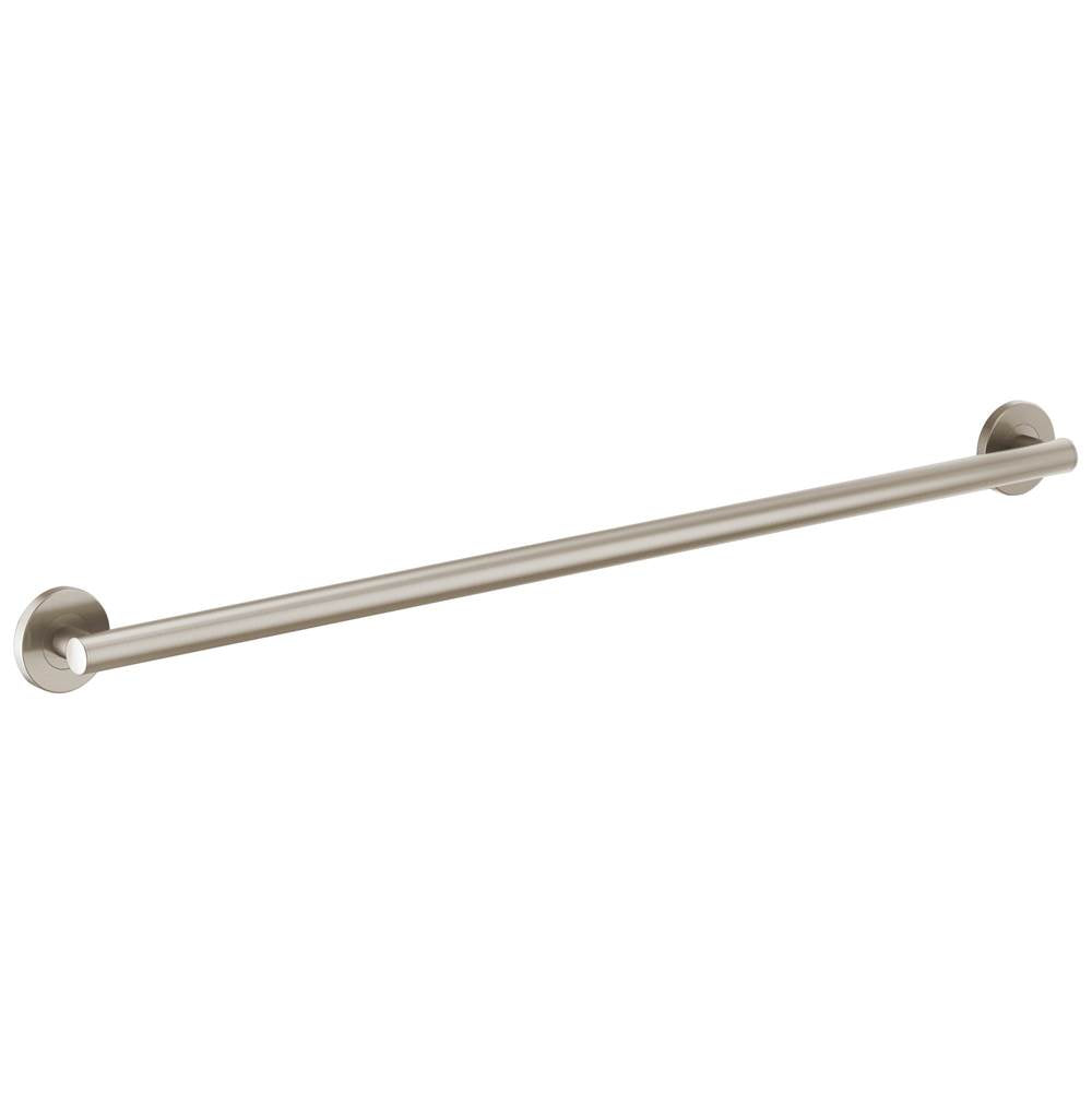 Brizo - Other 42'' Linear Round Grab Bar - Luxe Nickel
