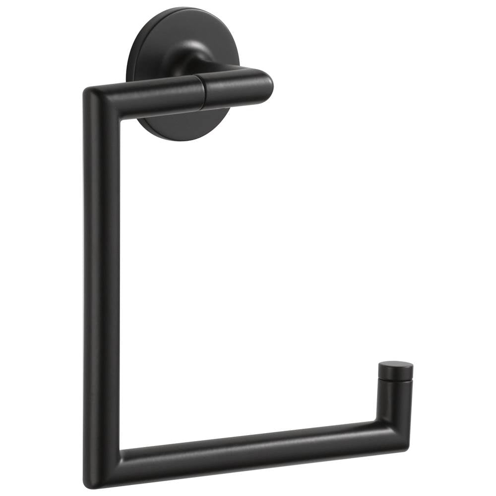 Brizo - Odin Towel Ring - Matte Black