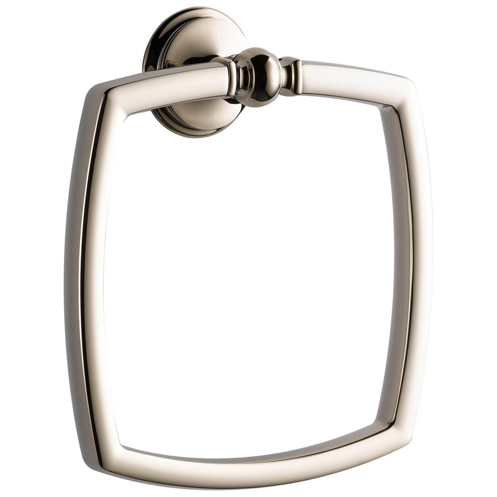 Brizo - Charlotte Towel Ring - Polished Nickel