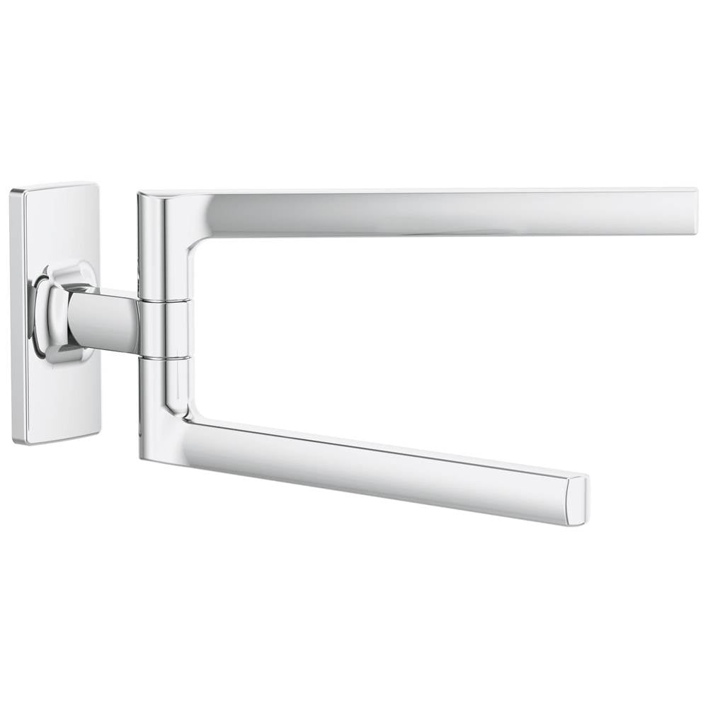 Brizo - Kintsu 8'' Pivoting Towel Bar - Chrome
