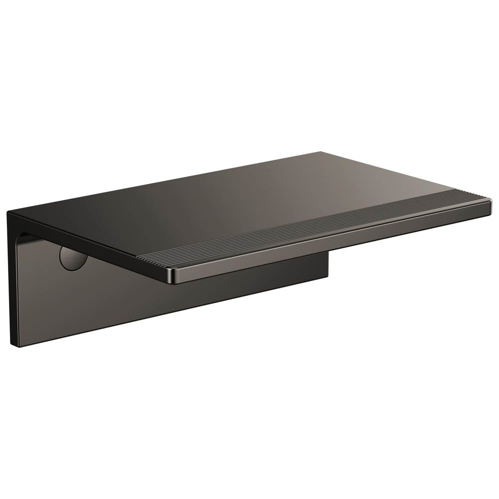 Brizo - Kintsu Tissue Holder Shelf - Brilliance Black Onyx