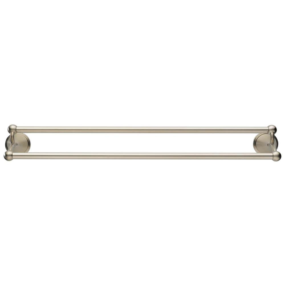 Brizo - Traditional 24'' Double Towel Bar - Brushed Nickel