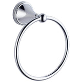 Brizo - Traditional Towel Ring - Chrome