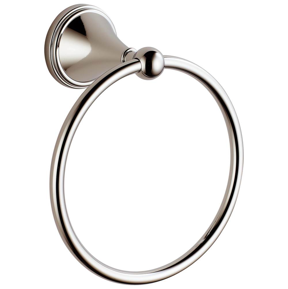 Brizo - Traditional Towel Ring - Polished Nickel