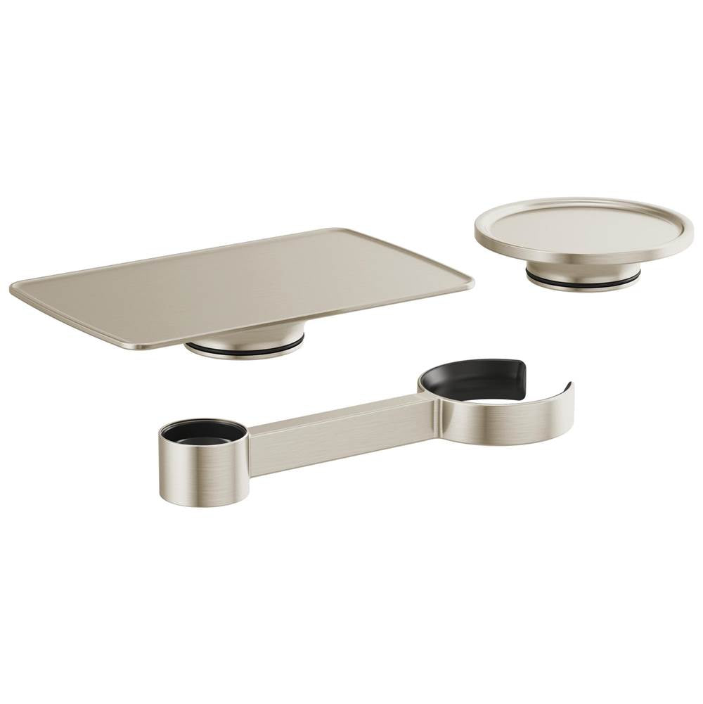 Brizo - Kintsu Tub Filler Accessories - Luxe Nickel