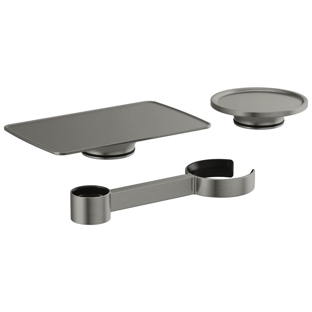 Brizo - Frank Lloyd Wright Tub Filler Accessories - Luxe Steel
