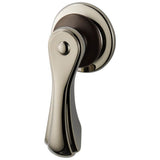 Brizo - Charlotte Side Mount Flush Lever - Cocoa Bronze  With  Polished Nickel
