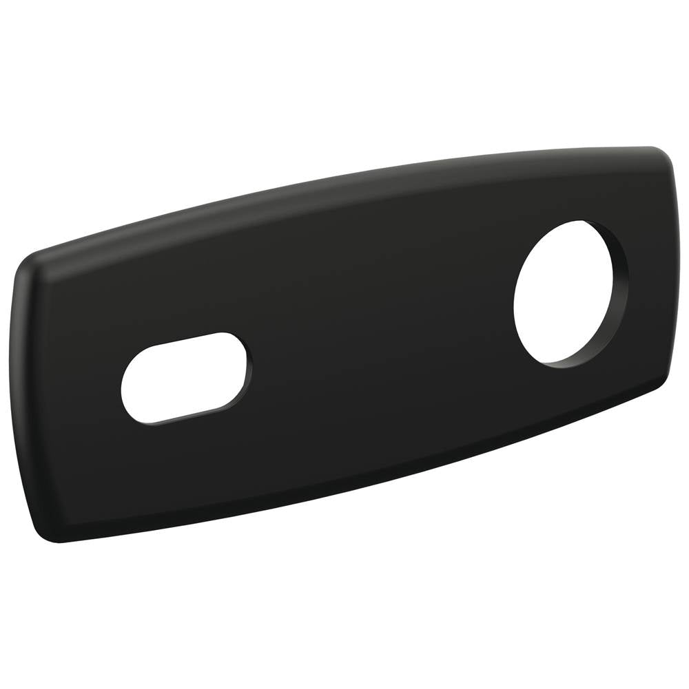Brizo - AllariaE Optional Wall Plate Lavatory Escutcheon - Matte Black