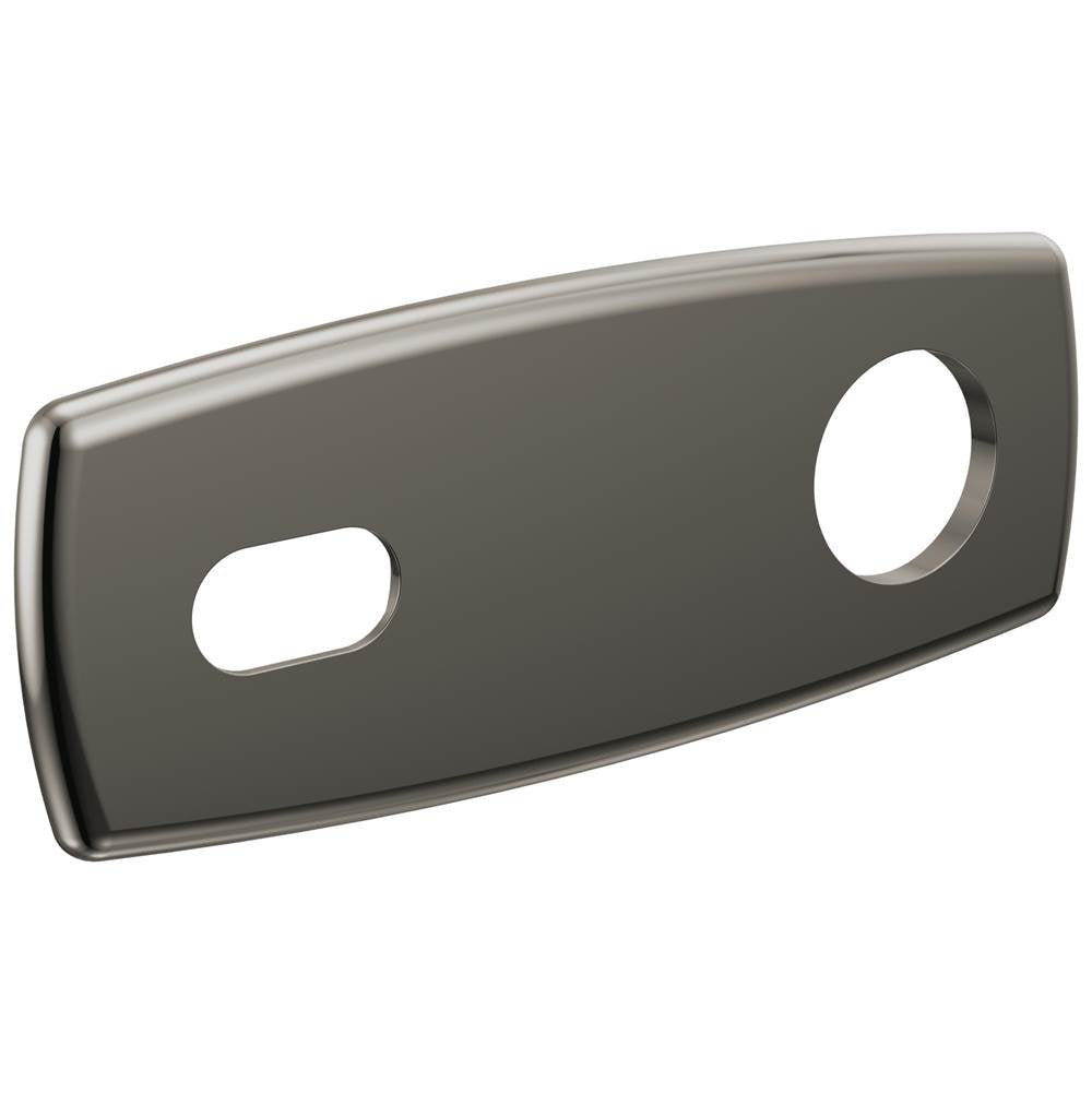 Brizo - AllariaE Optional Wall Plate Lavatory Escutcheon - Brilliance Black Onyx