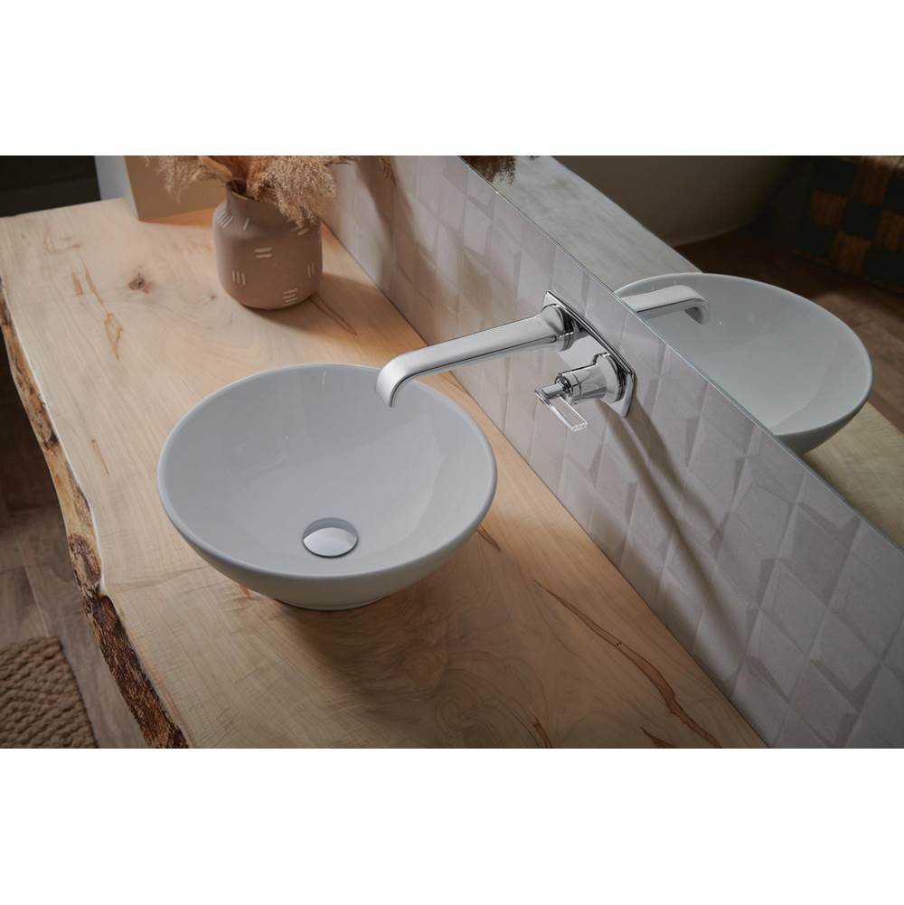 AllariaE Optional Wall Plate Lavatory Escutcheon