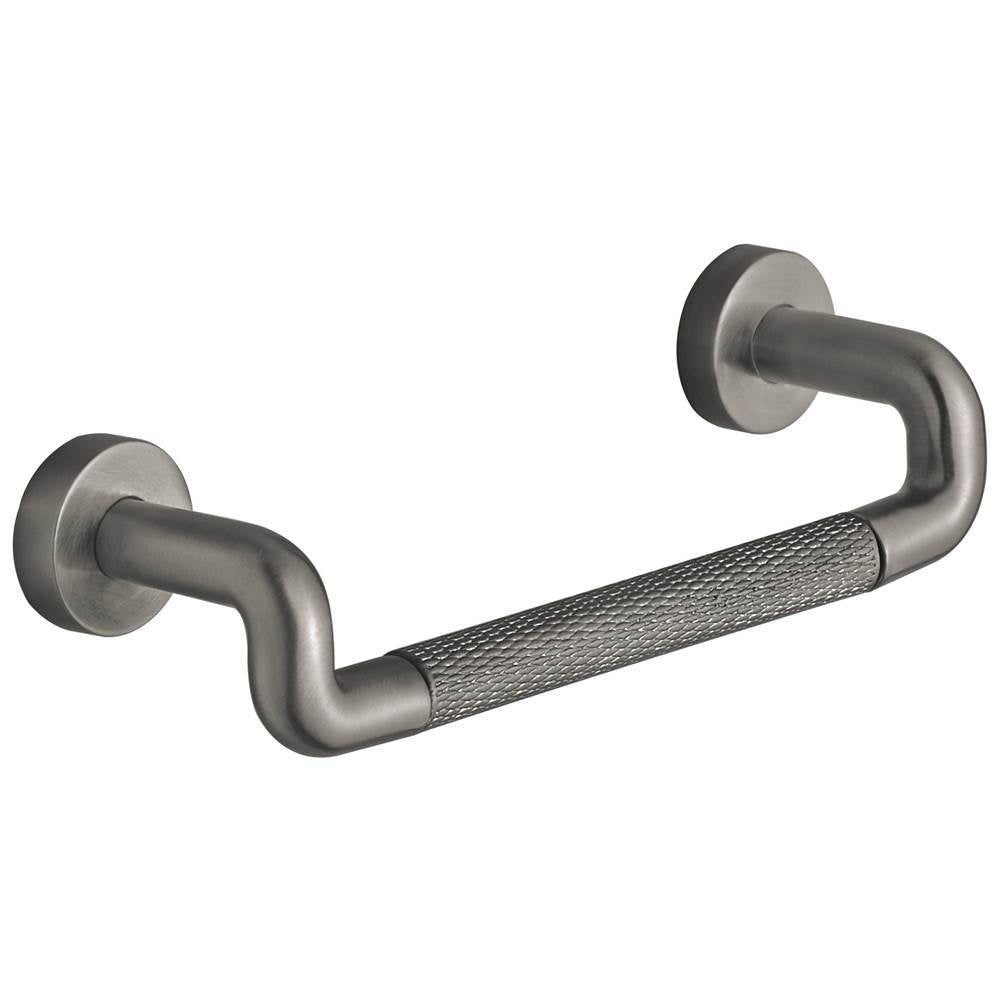 Brizo - Litze Drawer Pull With Knurling - Luxe Steel
