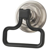 Brizo - Rook Drawer Knob - Luxe Nickel   With Matte Black
